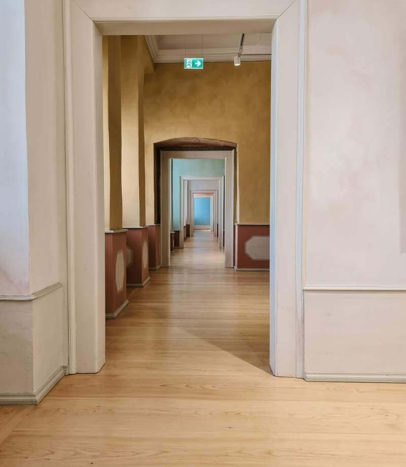 pavimento corridoio parquet padova